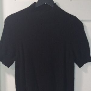 Anthropologie Black Turtleneck Sweater